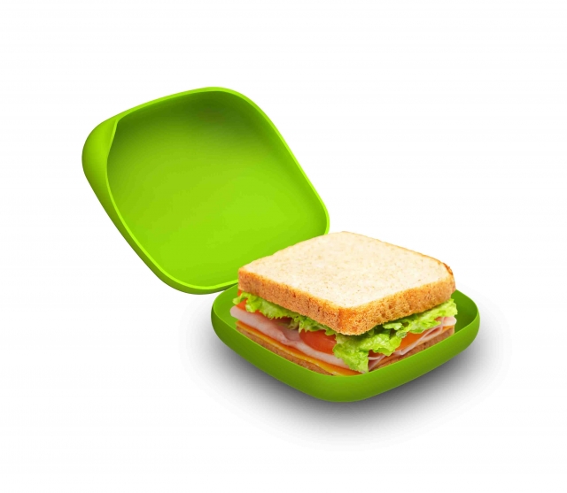Silikonový obal na jídlo Lexngo Sandwich