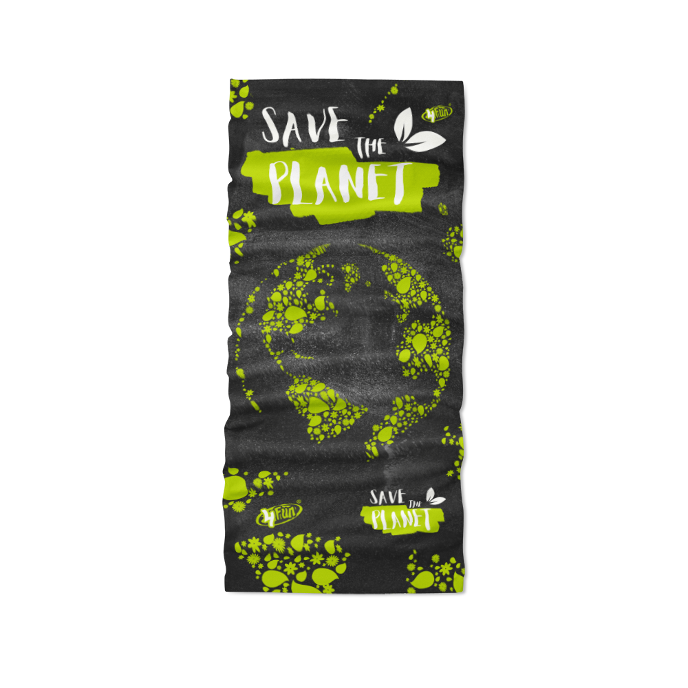 Multifunkční šátek 4FUN Save the planet RECYCLING